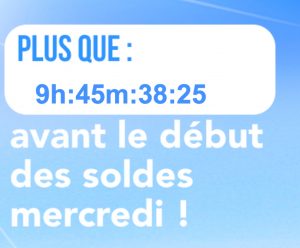 Cdiscount affiche son célèbre compteur pour les soldes d'été 2016